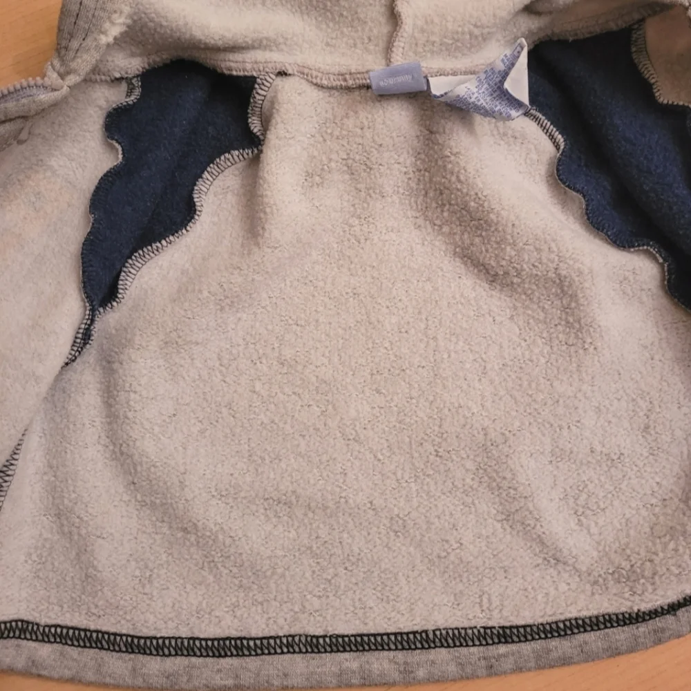 Vintage 1990s Y2K Disney Winnie the Pooh zip-up infant hoodie hooded sweatshirt